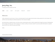 Tablet Screenshot of jerryhay.com